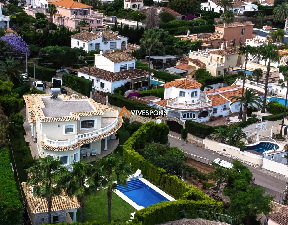 Villa con vistas al mar en Dénia