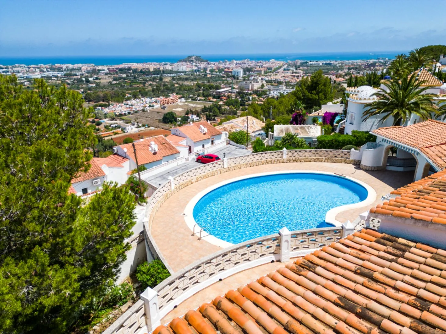 Villa con vistas abiertas al mar, Marquesa, Dénia