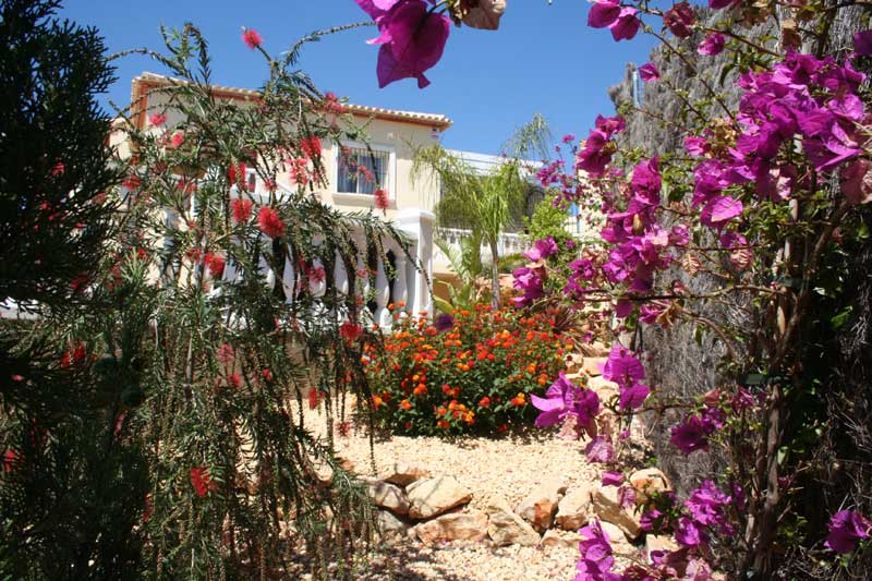 Villa en perfecto estado y con preciosas vistas al valle de Jalón, en Parcent