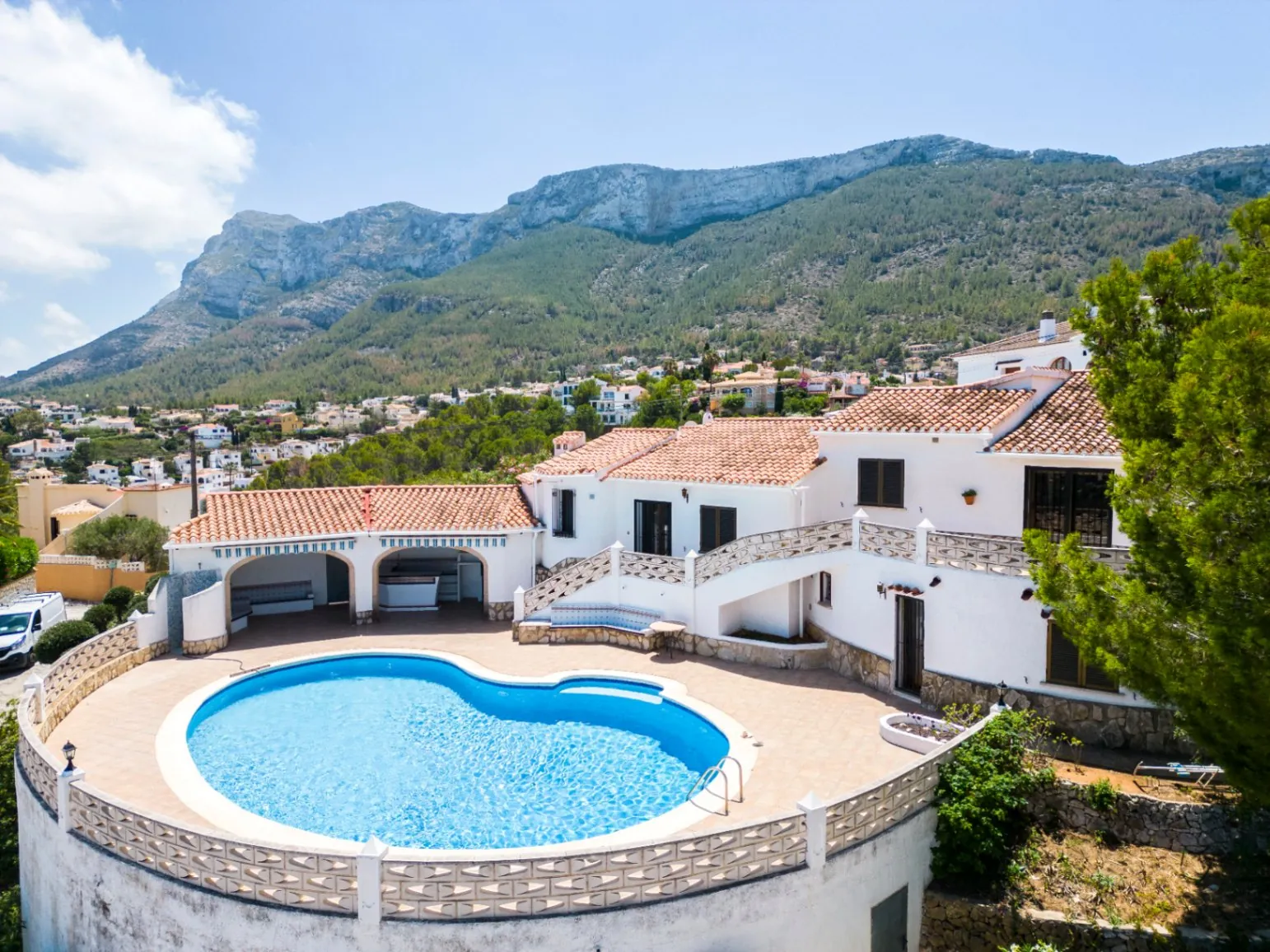 Villa con vistas abiertas al mar, Marquesa, Dénia