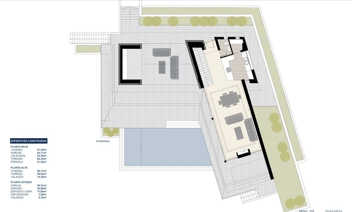 Chalet obra nueva en venta en Cansalades Javea, Costa Blanca
