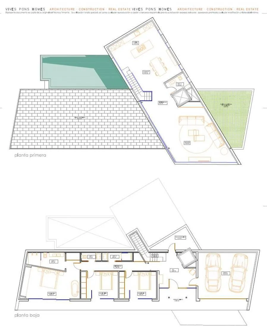 Nouveau projet de construction avec vue sur la mer et la montagne à Dénia
