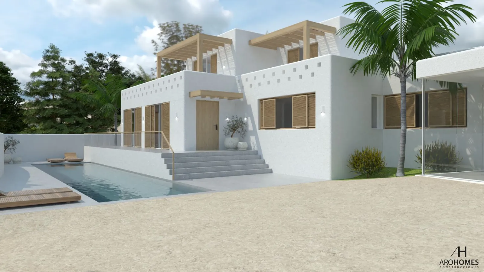 Chalet para reformar en estilo Ibicenco en venta en La Sabatera Moraira, Costa Blanca