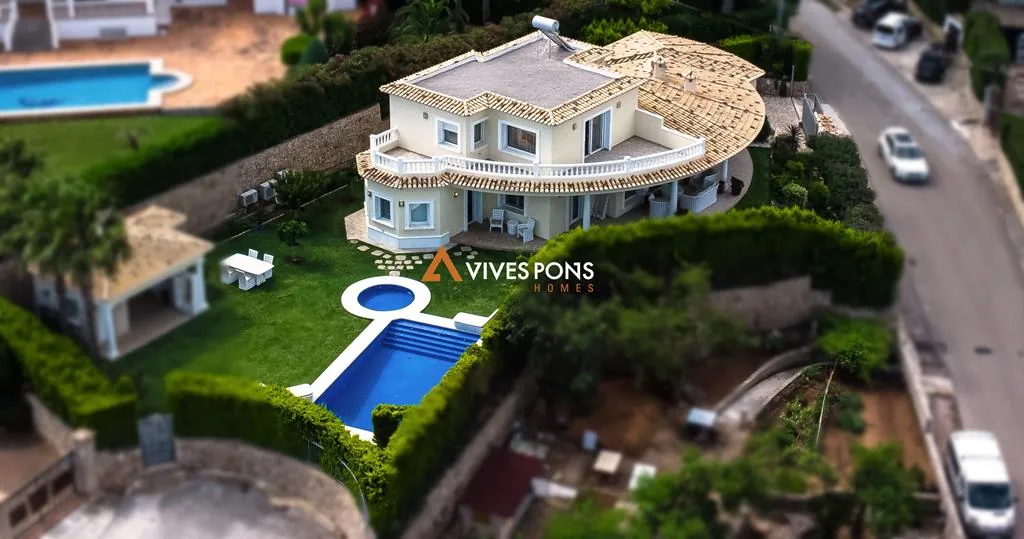 Villa con vistas al mar en Dénia