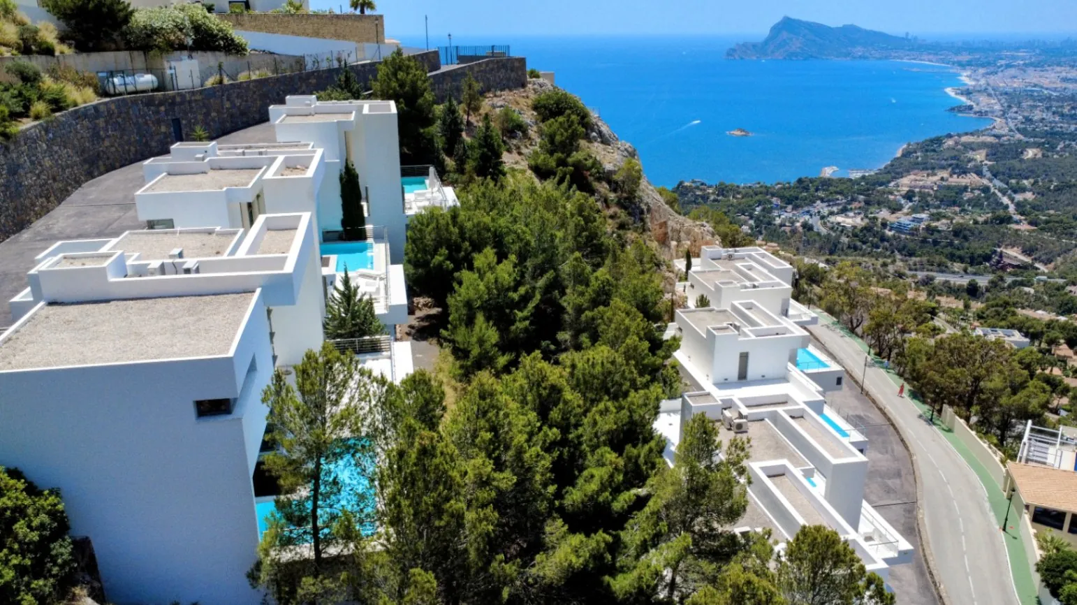 Villa Nereidas - Colección Exclusiva de 10 Villas Adosadas con Vistas Panorámicas en Altea