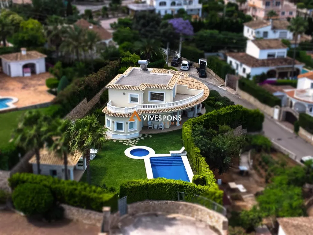 Villa con vistas al mar en Dénia