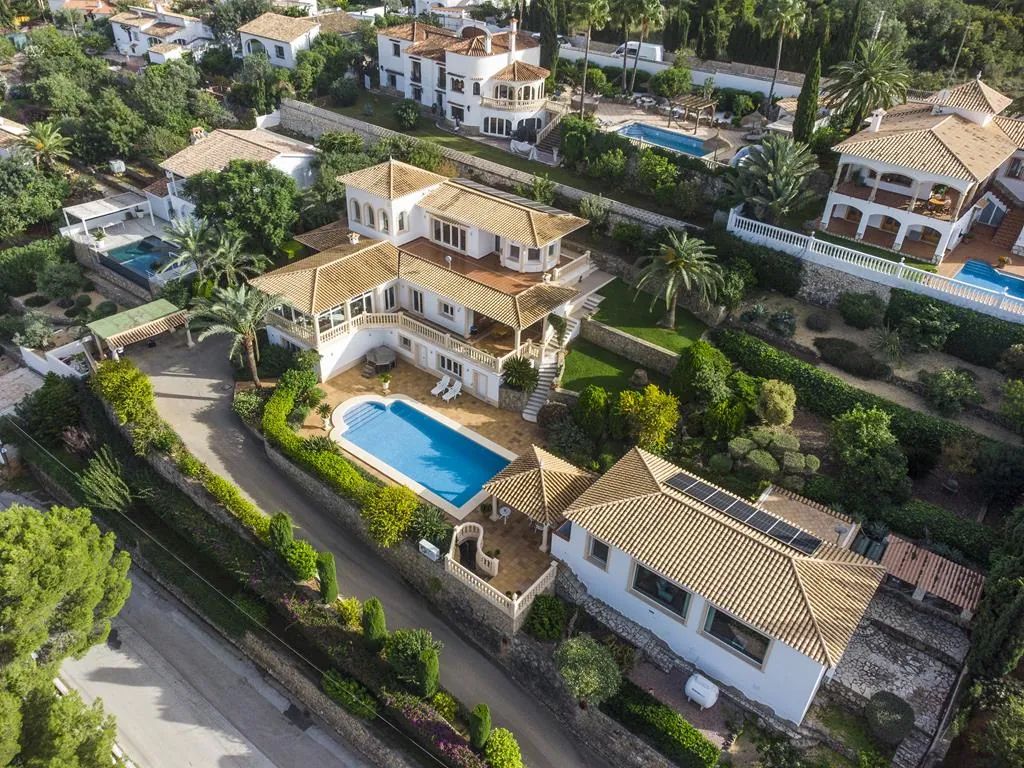 Villa con vistas al mar y al castillo, Dénia