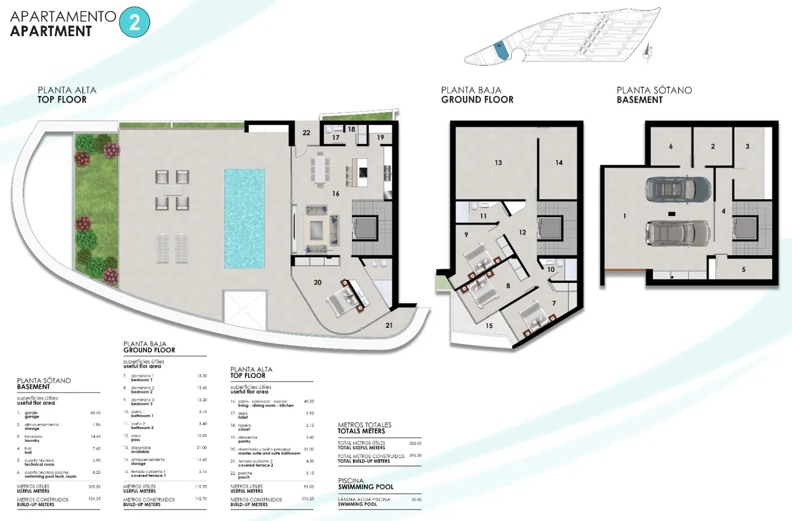 Villas Adosadas Exclusivas con Piscinas Privadas en Bahía Mascarat, Altea