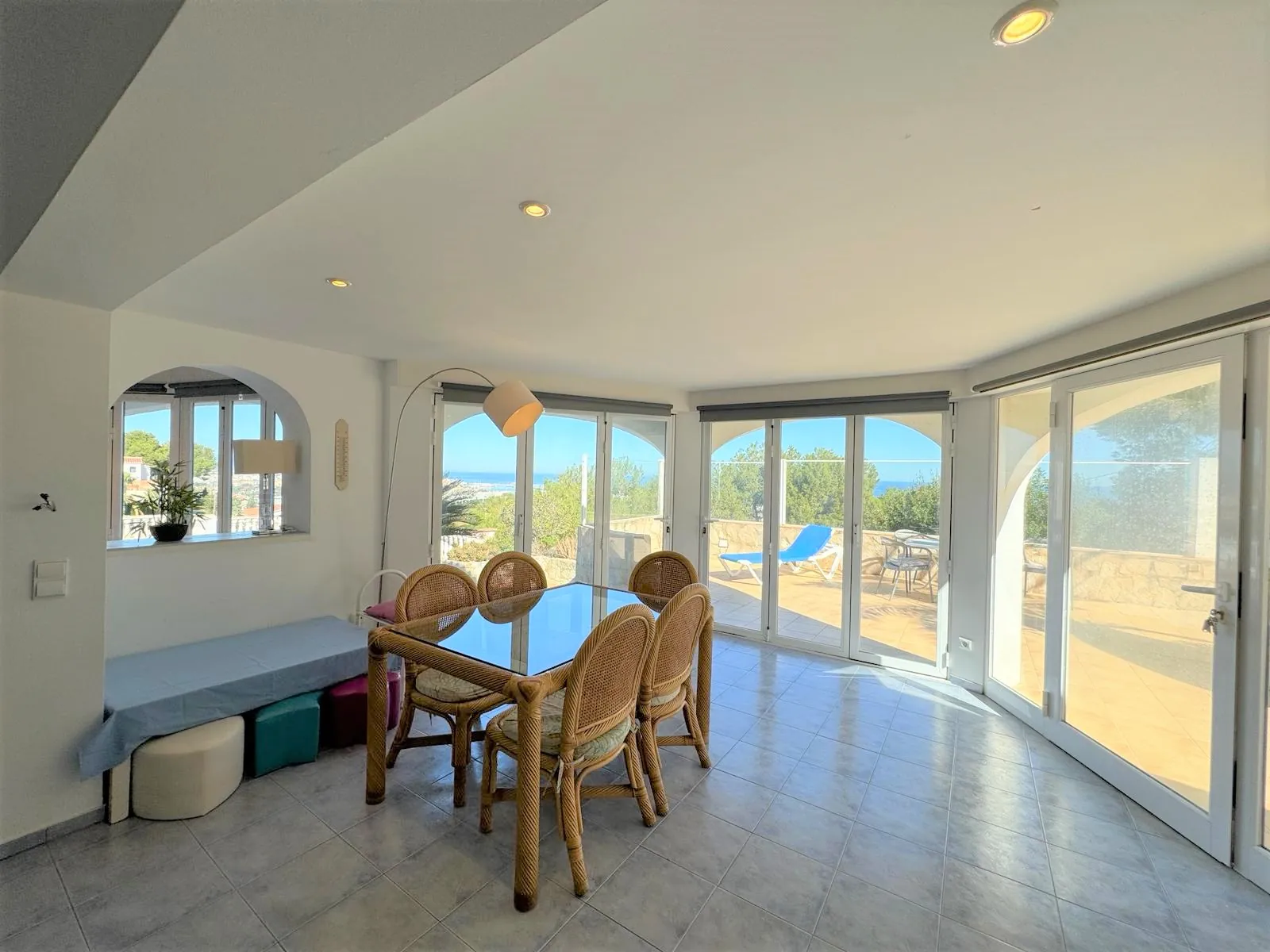 Erdgeschoss eines freistehenden Hauses, mit Meerblick, Dénia
