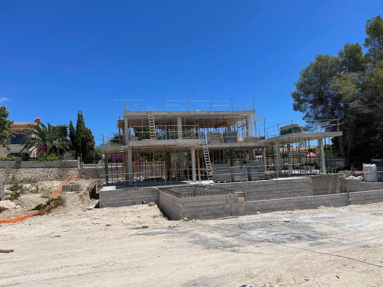 7 Parcelas juntas en venta en Moraira | Estret