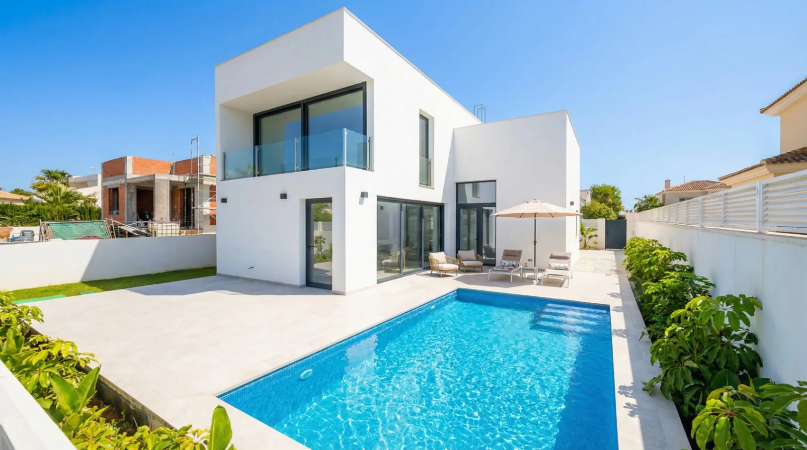Moderna villa de nueva construcción en Vergel
