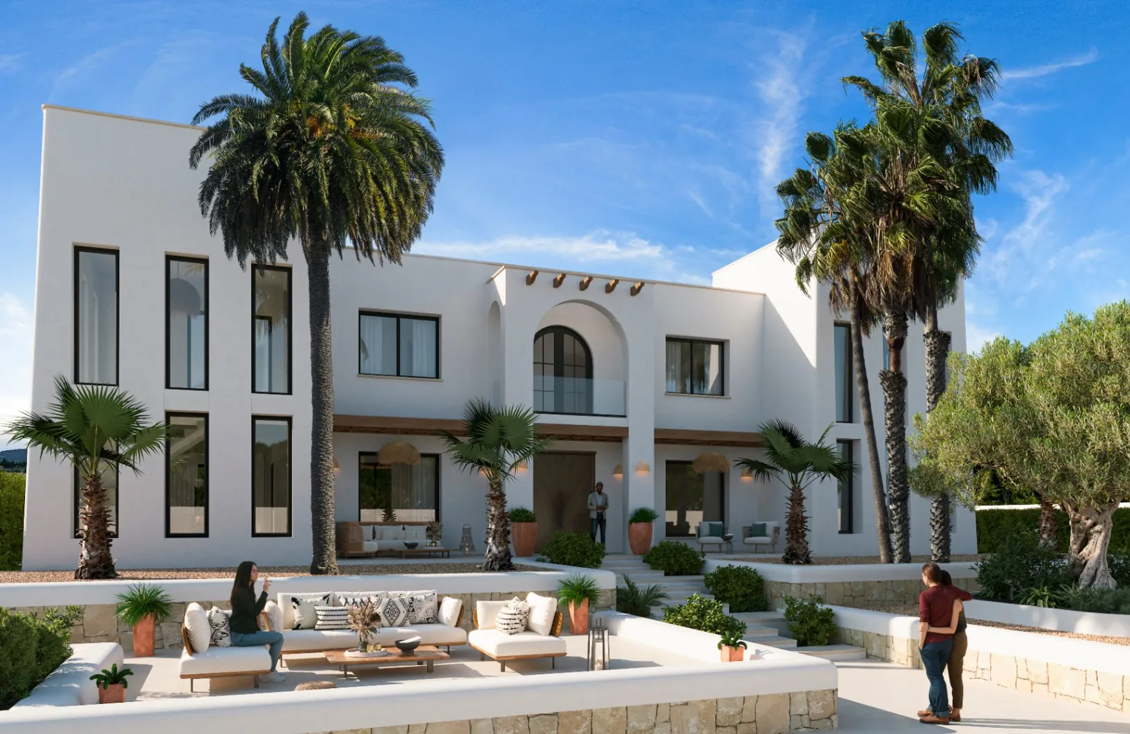 Moderna casa unifamiliar de nueva construcción en Benidoleig, Costa Blanca