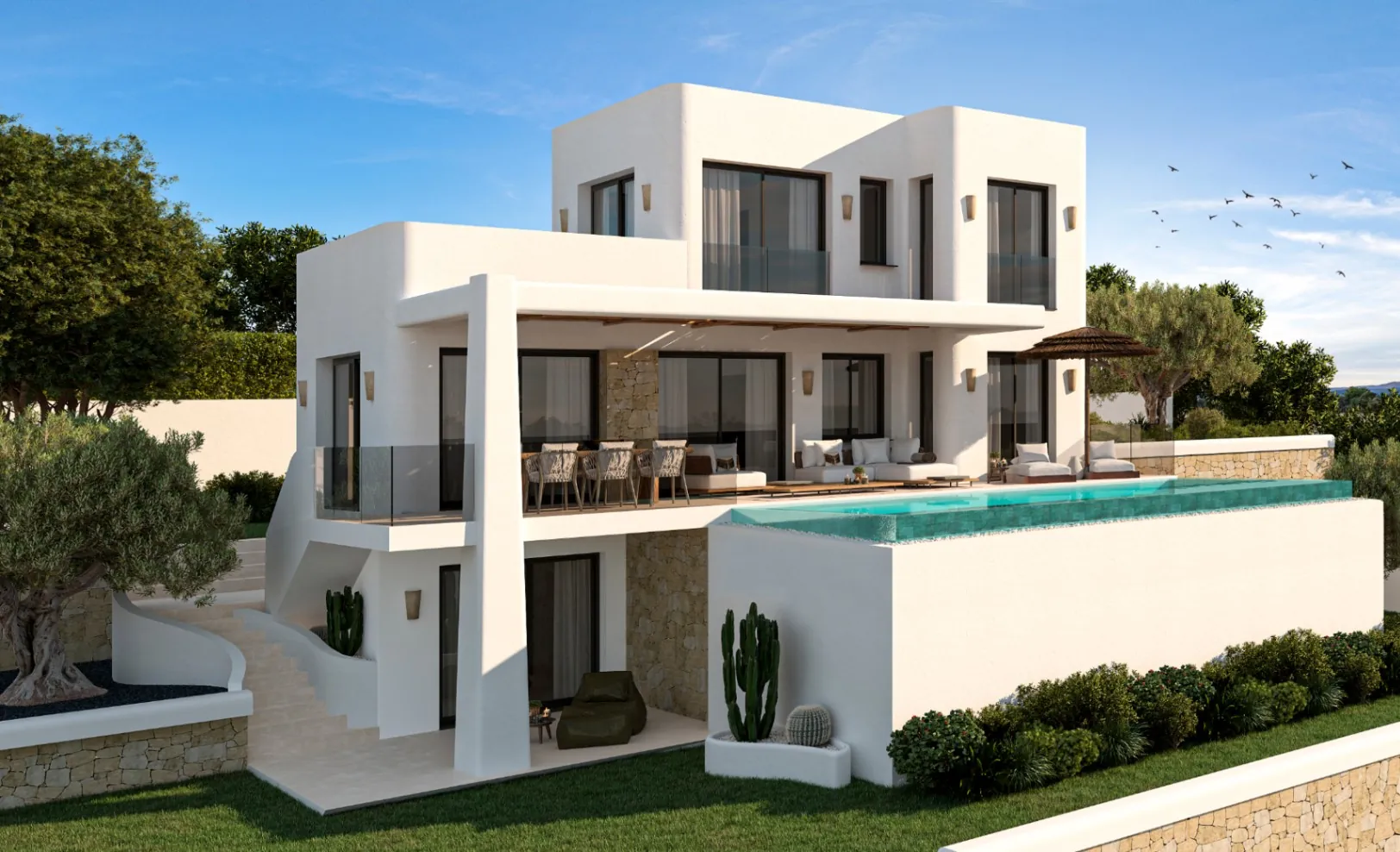 Moderna casa unifamiliar de nueva construcción en Pedreguer, Costa Blanca