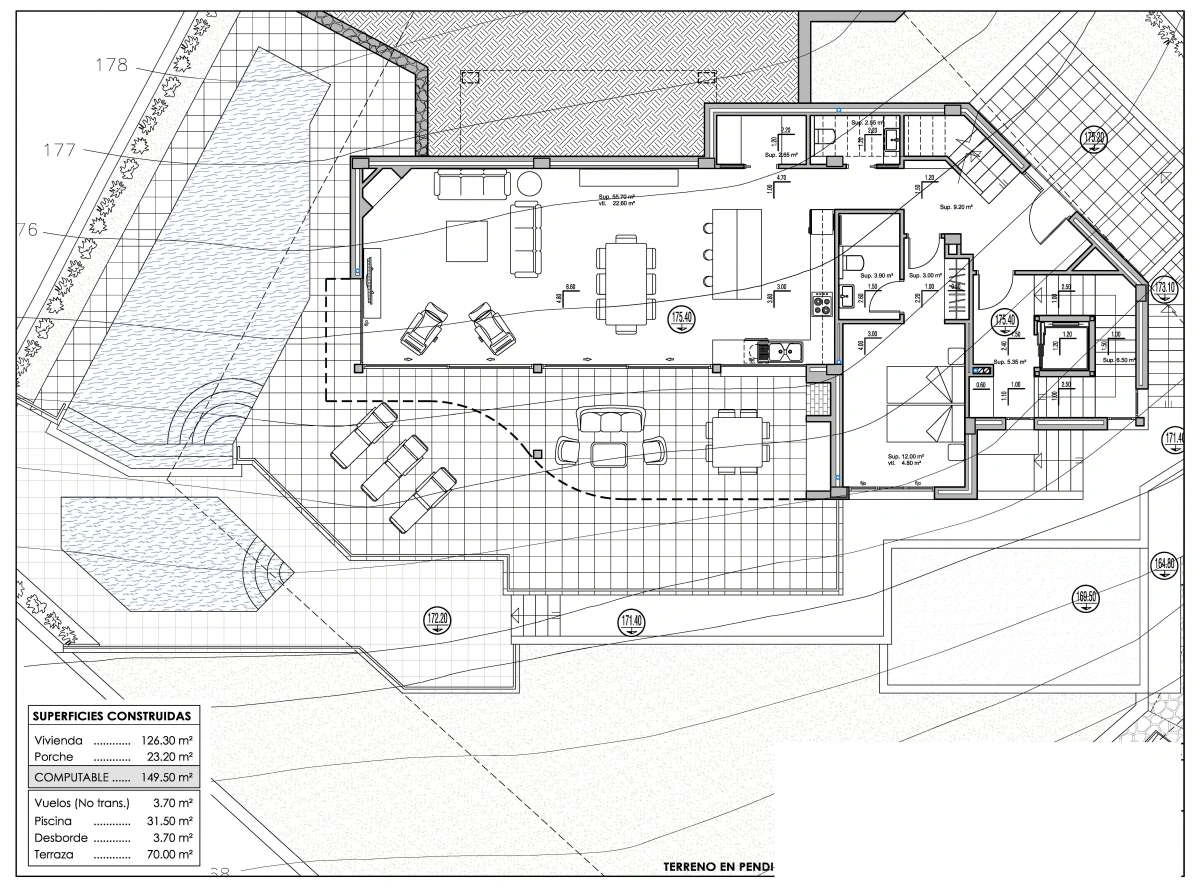 Chalet/Villa en venta en Calpe