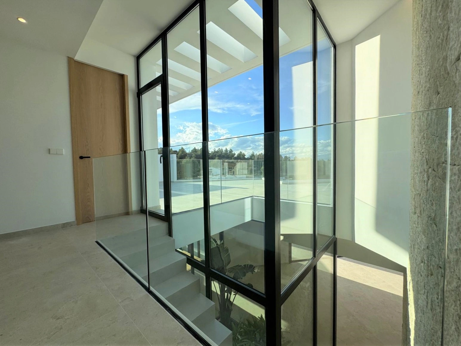 Villa moderna en construcción en La Pedrera, Dénia