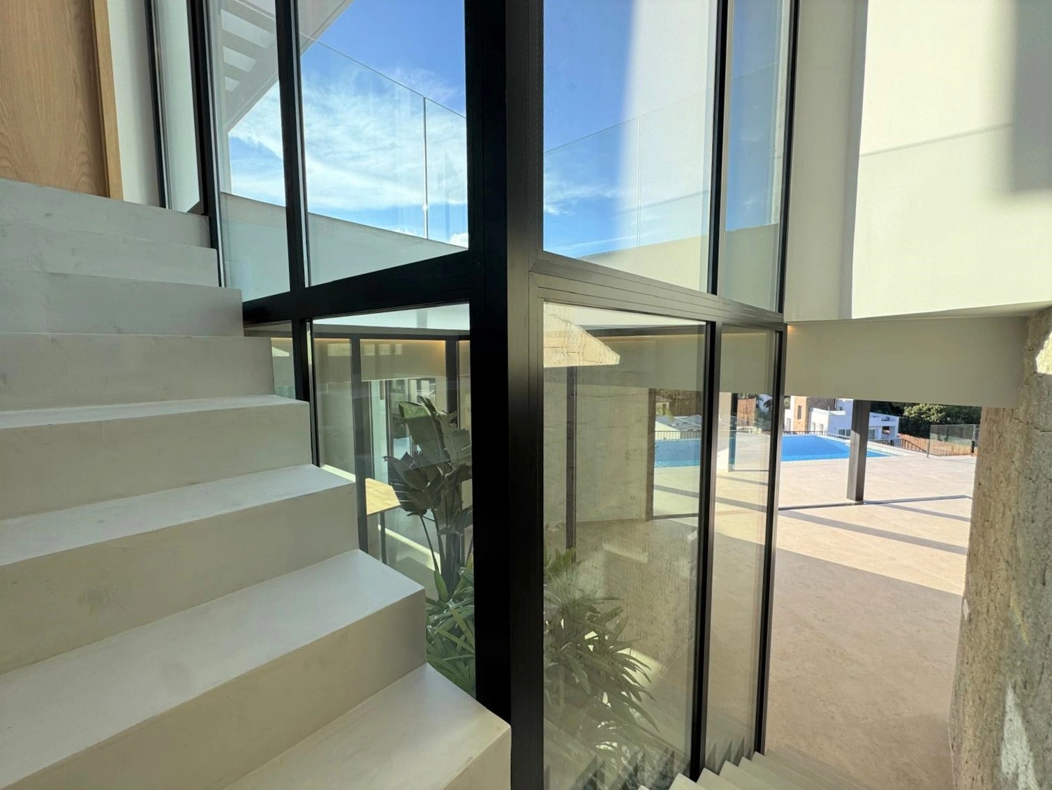 Villa moderna en construcción en La Pedrera, Dénia
