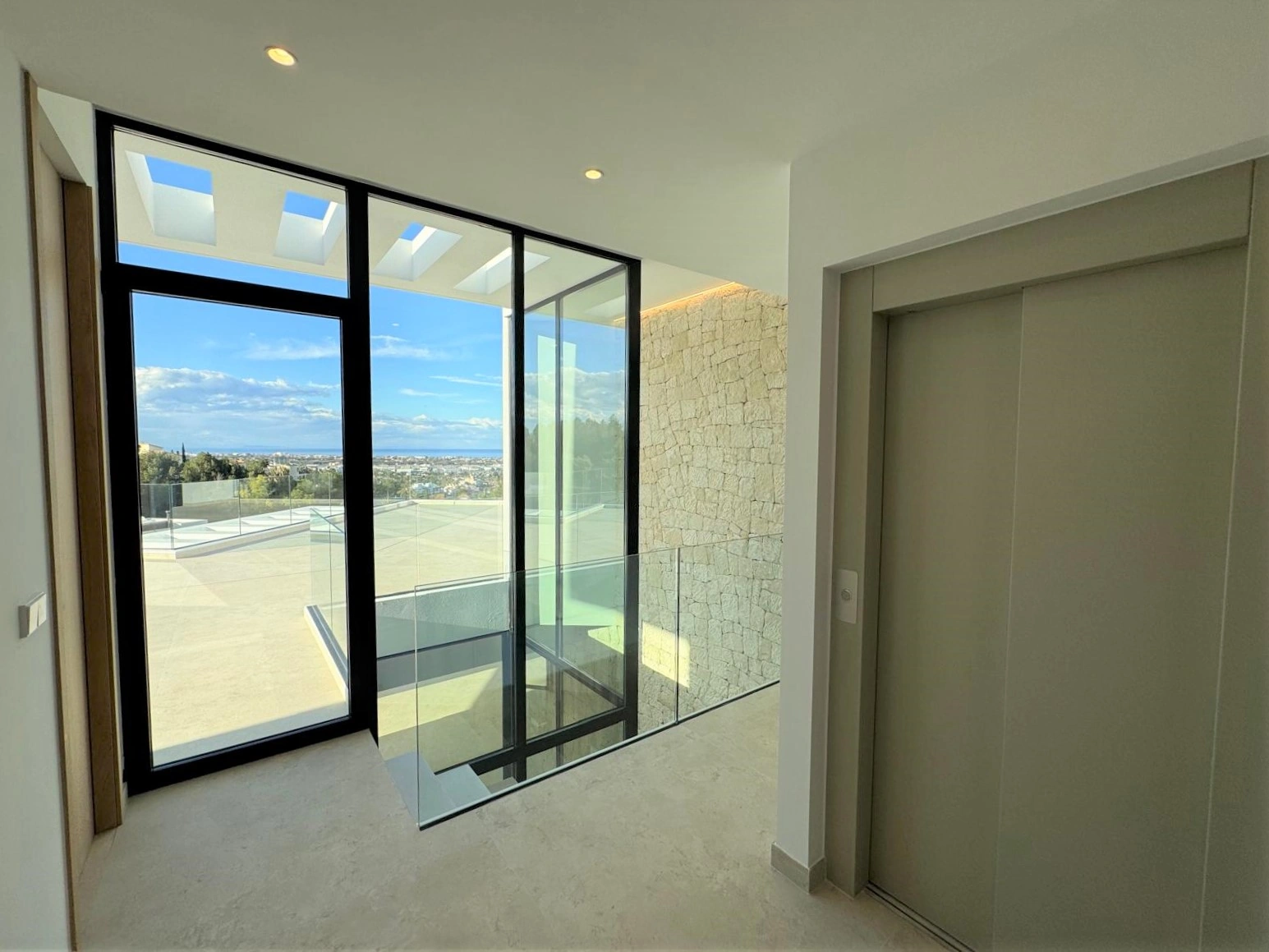 Villa moderna en construcción en La Pedrera, Dénia