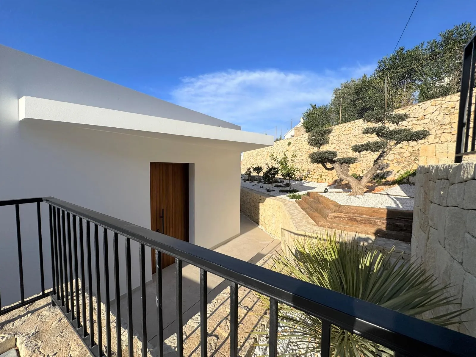 Villa moderna en construcción en La Pedrera, Dénia