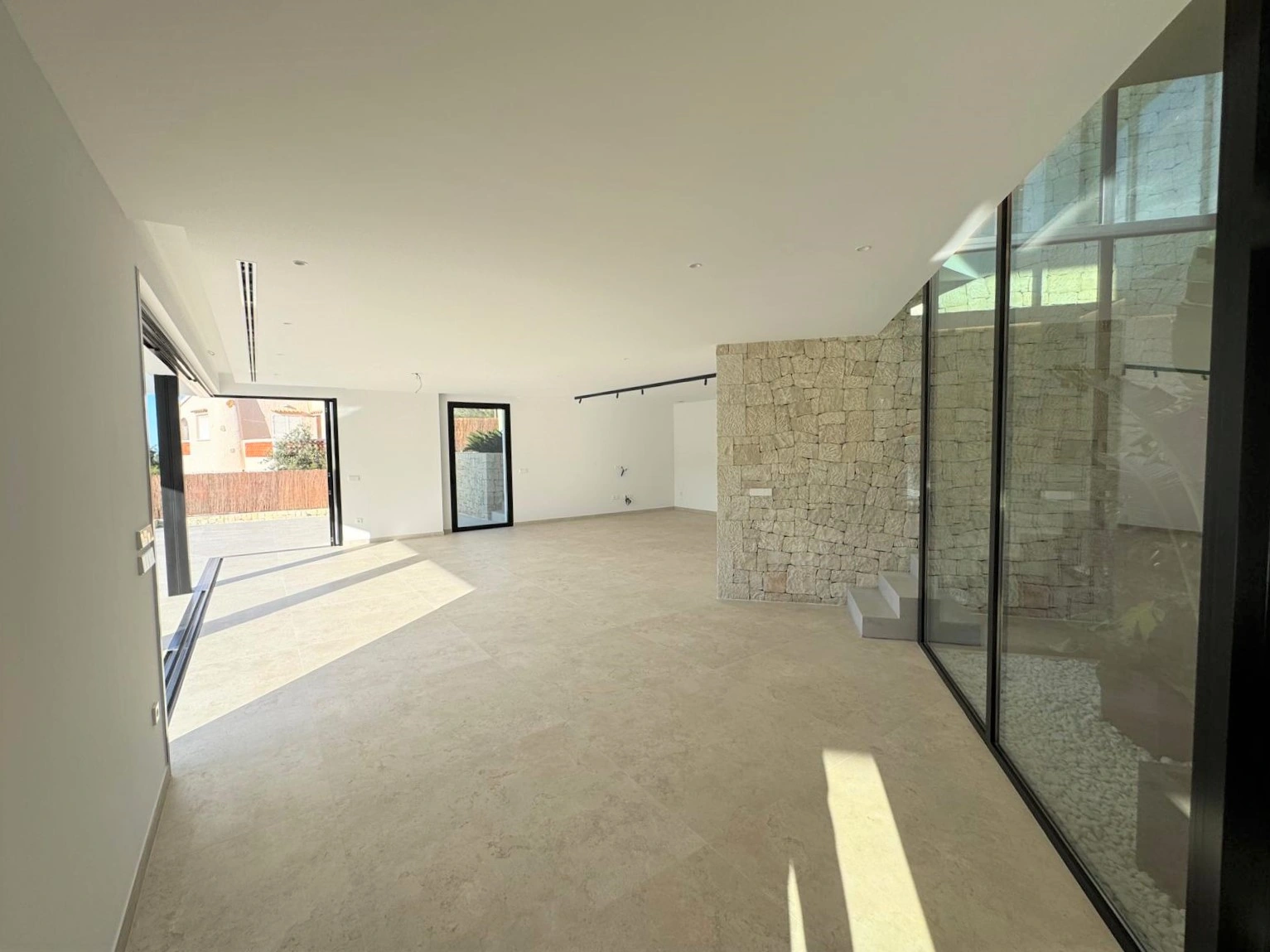 Villa moderna en construcción en La Pedrera, Dénia