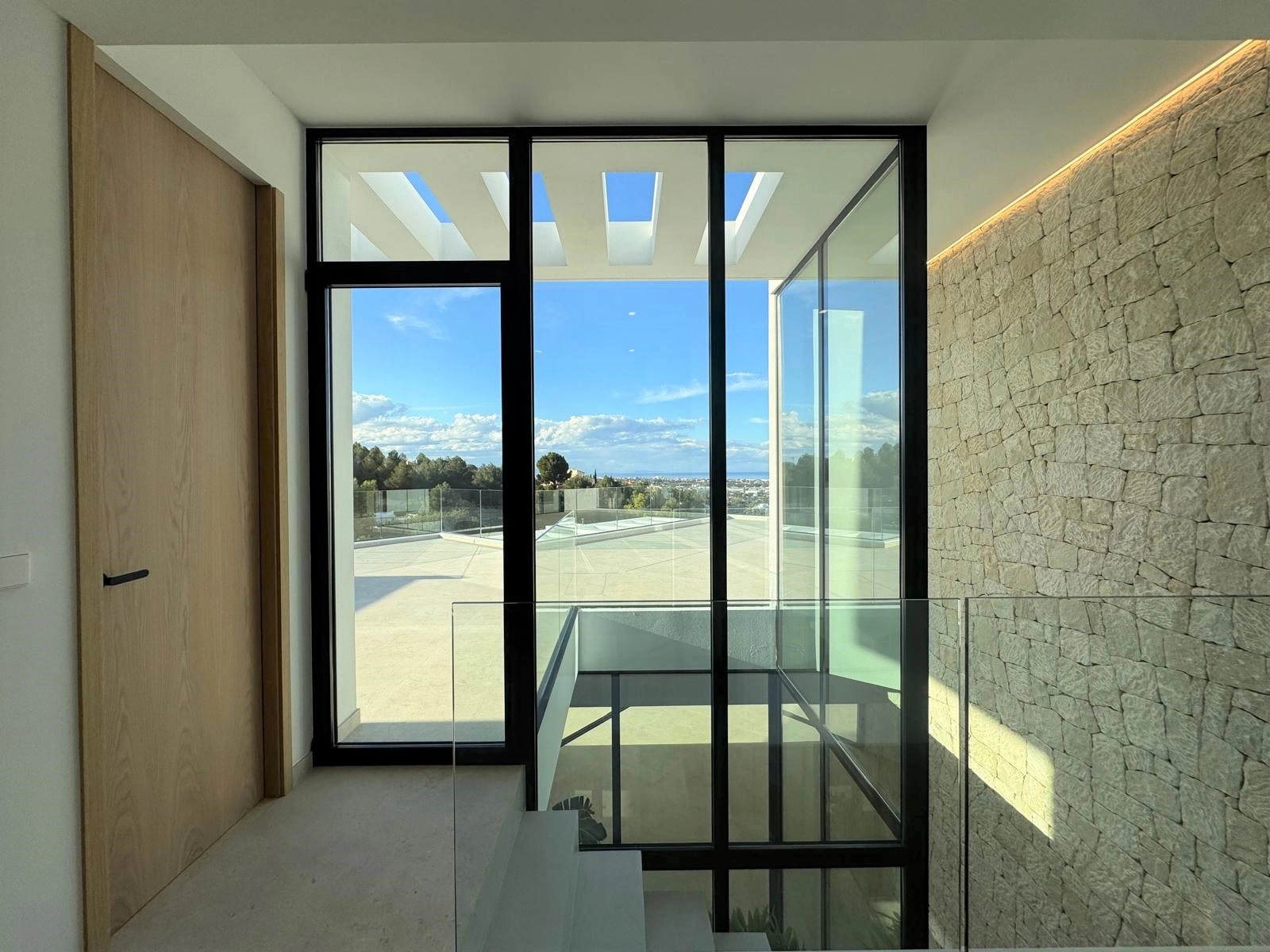 Villa moderna en construcción en La Pedrera, Dénia
