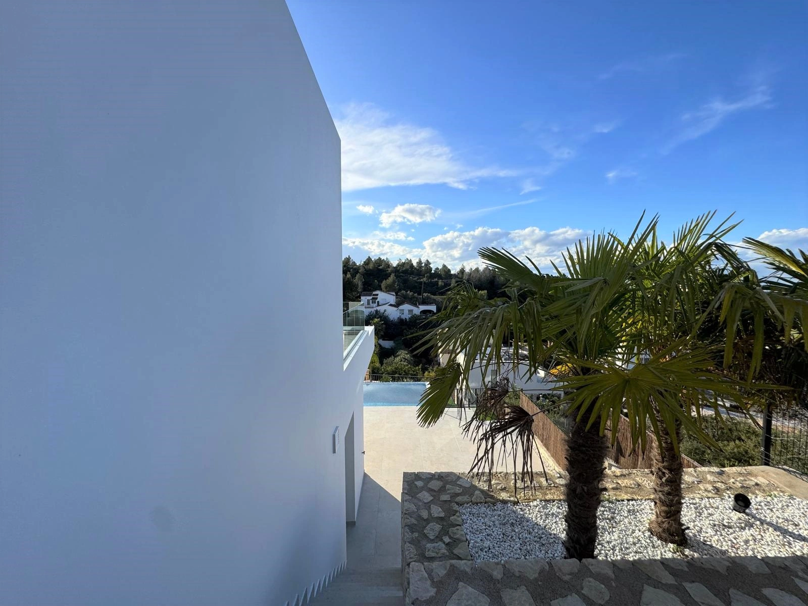Villa moderna en construcción en La Pedrera, Dénia