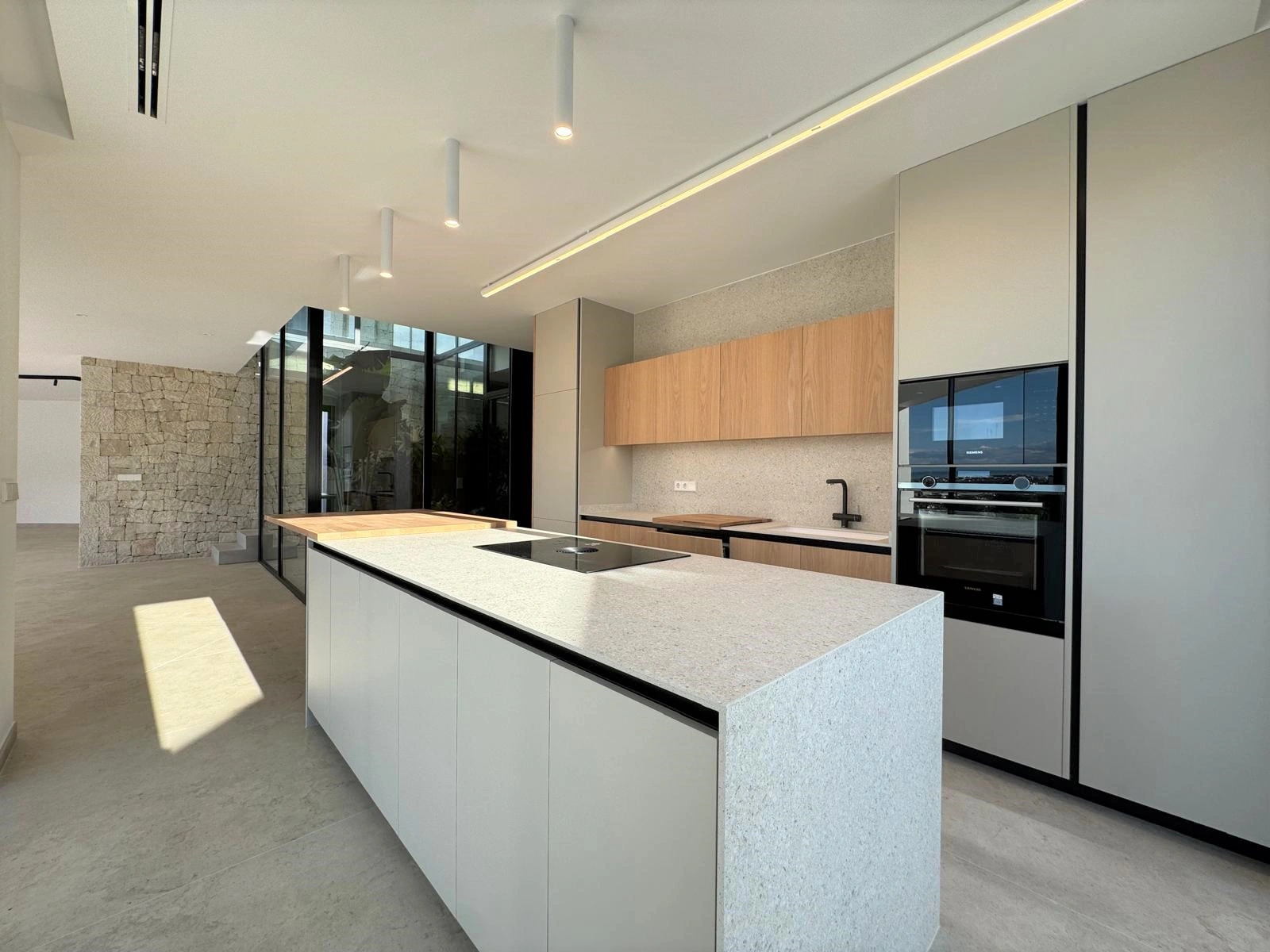 Villa moderna en construcción en La Pedrera, Dénia