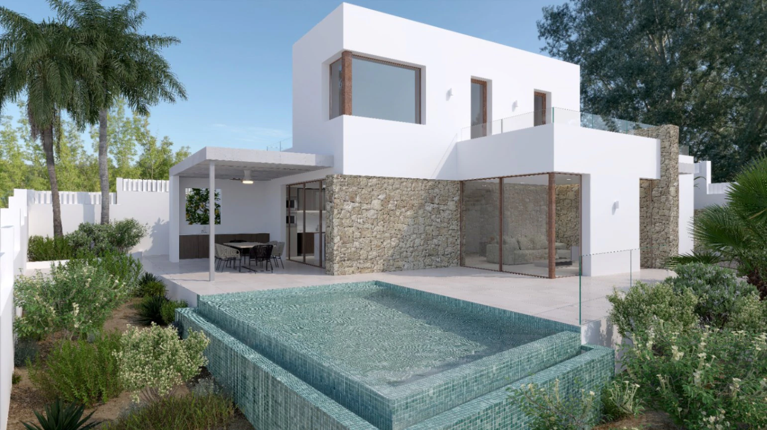 Parcela con proyecto de villa moderna, con licencia, en Tormos, a solo 20 minutos de Dénia