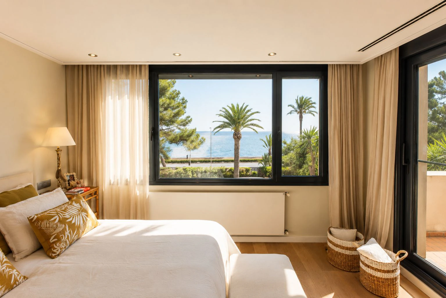 Villa exclusiva de estilo mediterráneo en primera línea en la Marineta Cassiana, Dénia