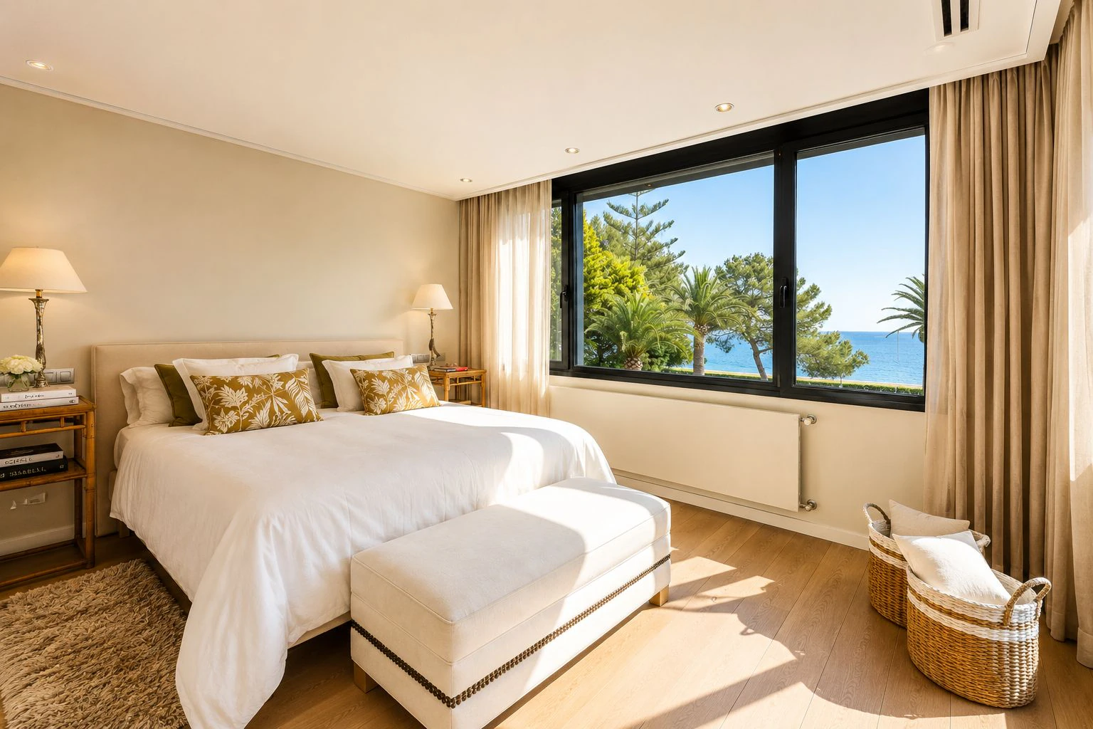 Villa exclusiva de estilo mediterráneo en primera línea en la Marineta Cassiana, Dénia