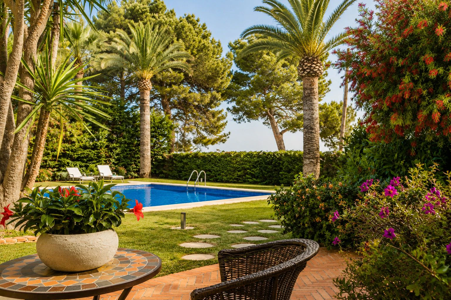 Villa exclusiva de estilo mediterráneo en primera línea en la Marineta Cassiana, Dénia