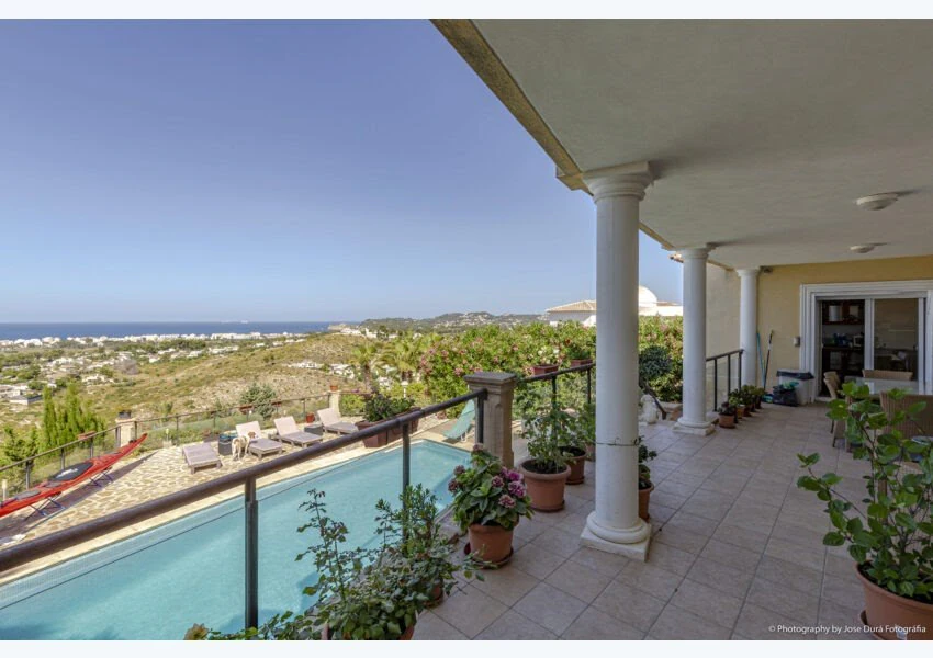 Villa con espectacular vistas panorámicas y al mar- Javea- Costa Blanca