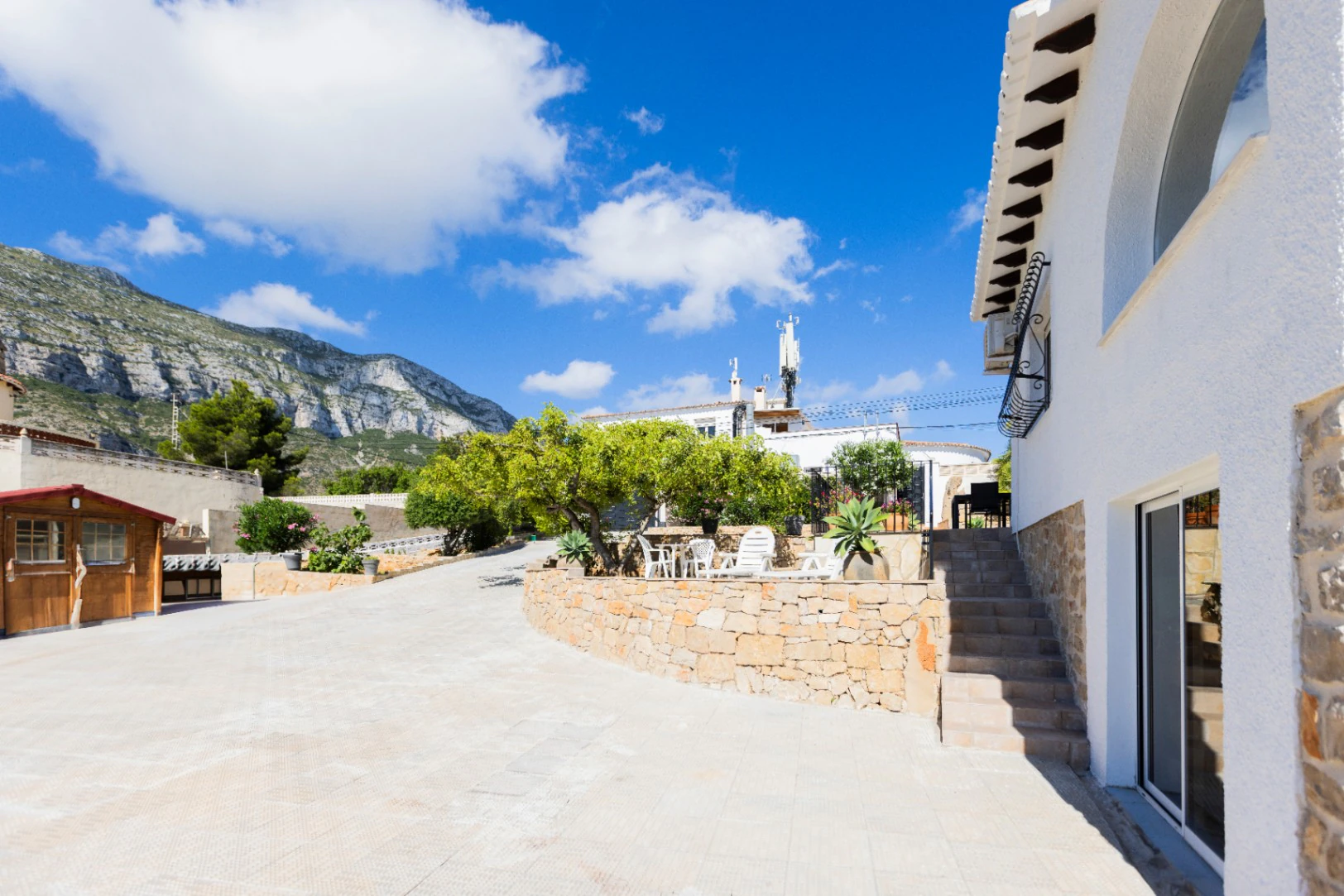 Villa independiente con vistas al Montgó y al mar en la zona de Betlem, Dénia