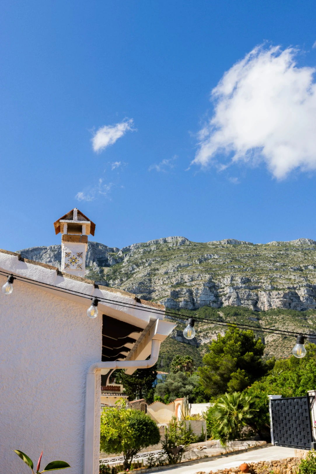 Villa independiente con vistas al Montgó y al mar en la zona de Betlem, Dénia