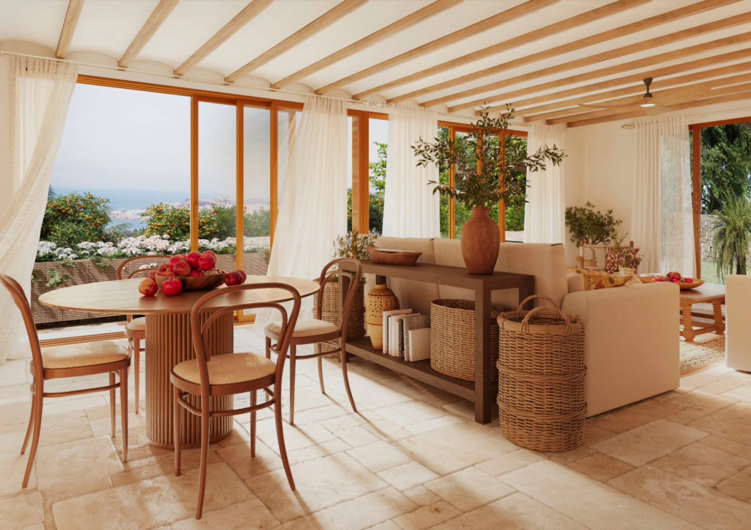 Villa con vistas de 360° en Las Rotas, Dénia