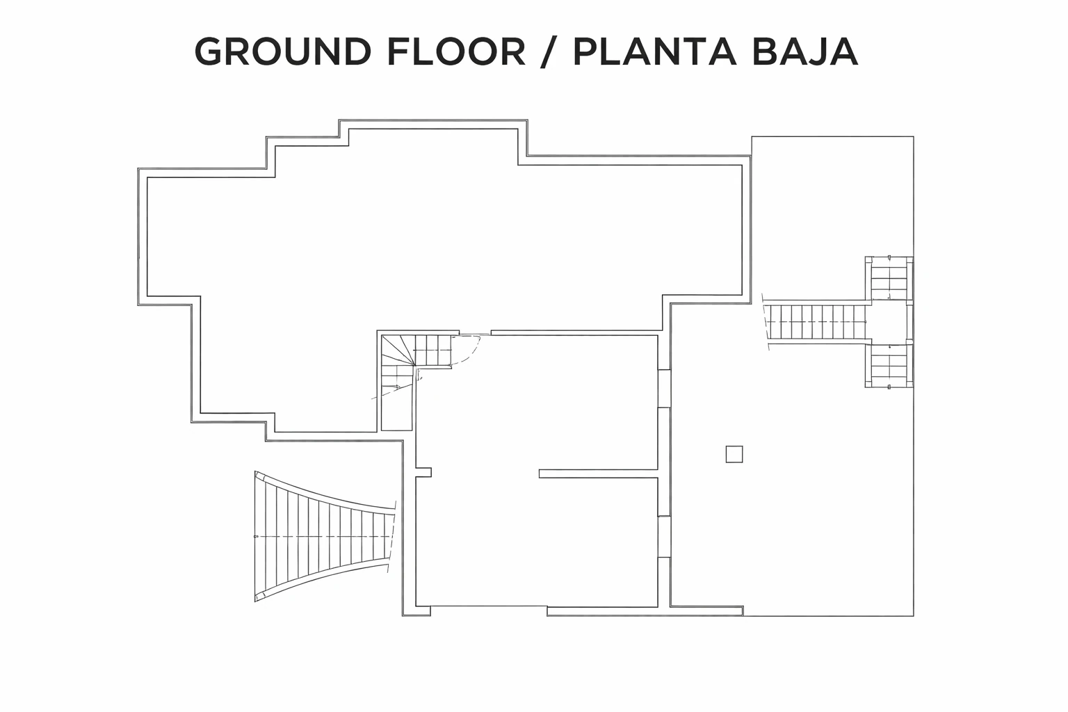 Villa en una excepcional zona tranquila, con vistas abiertas y gran potencial