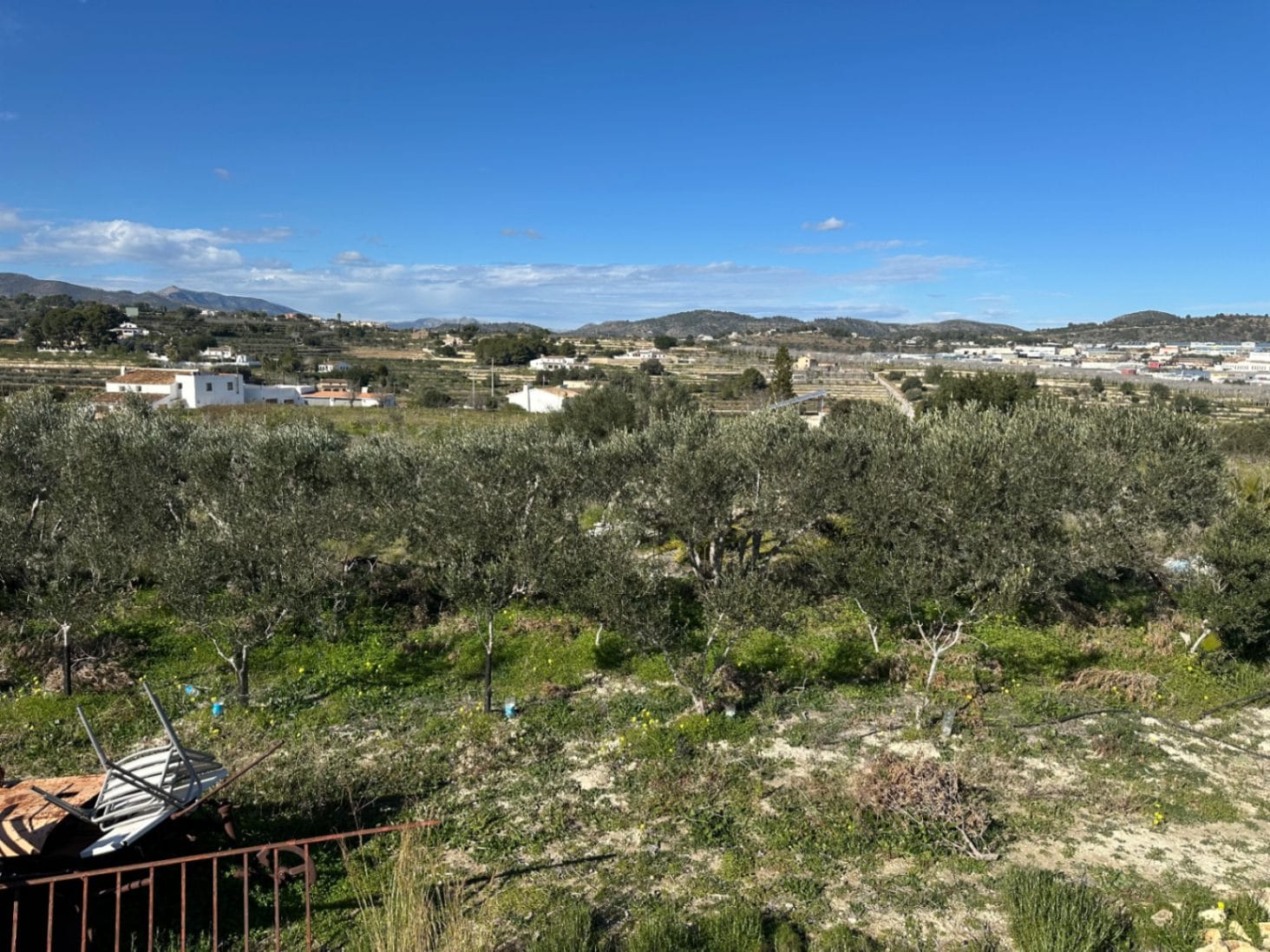 Parcela rústica con impresionantes vistas en Partida Berdica, Benissa