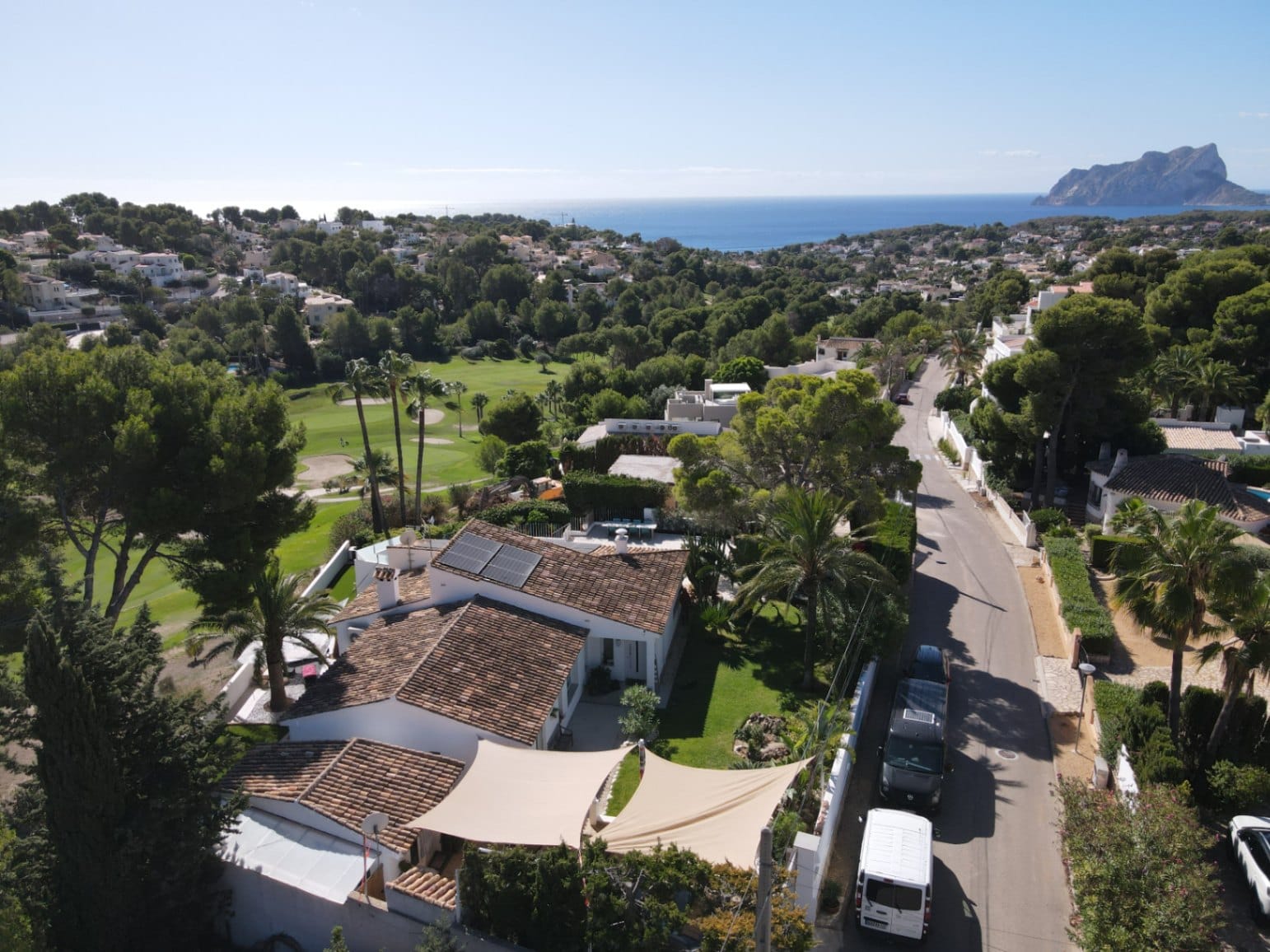 Casa de lujo con vista al mar para los amantes del golf en San Jaime