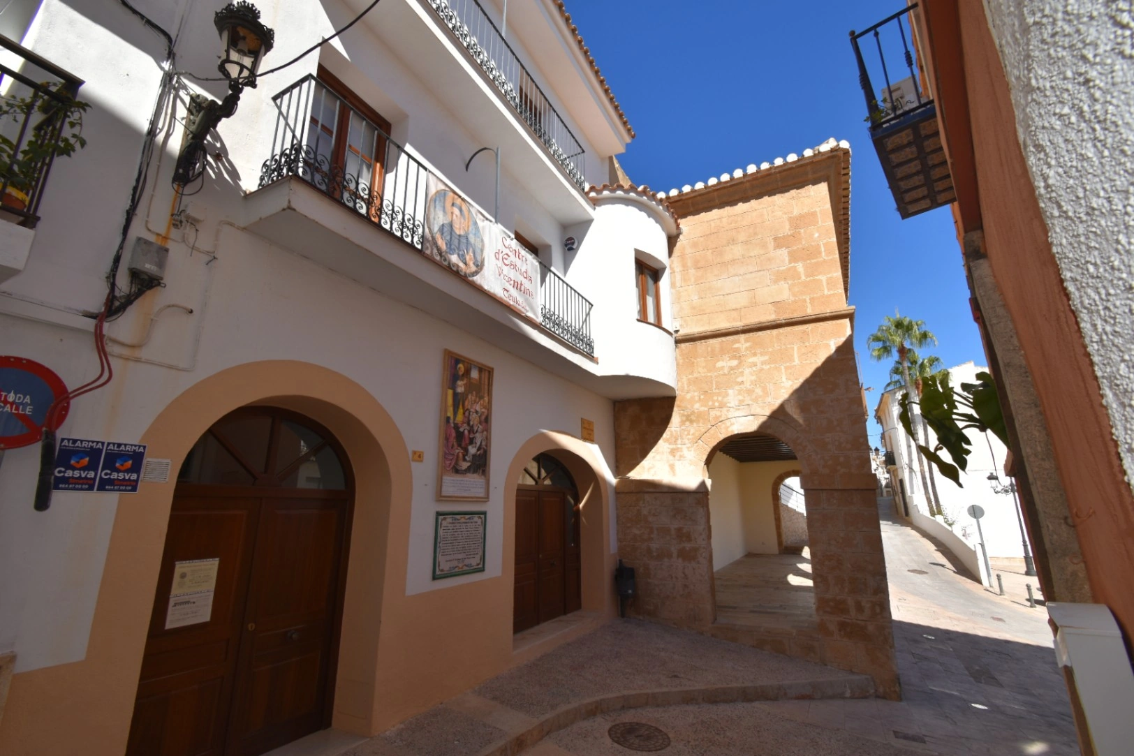 Apartamento de 3 habitaciones en el centro de Teulada cerca de servicios