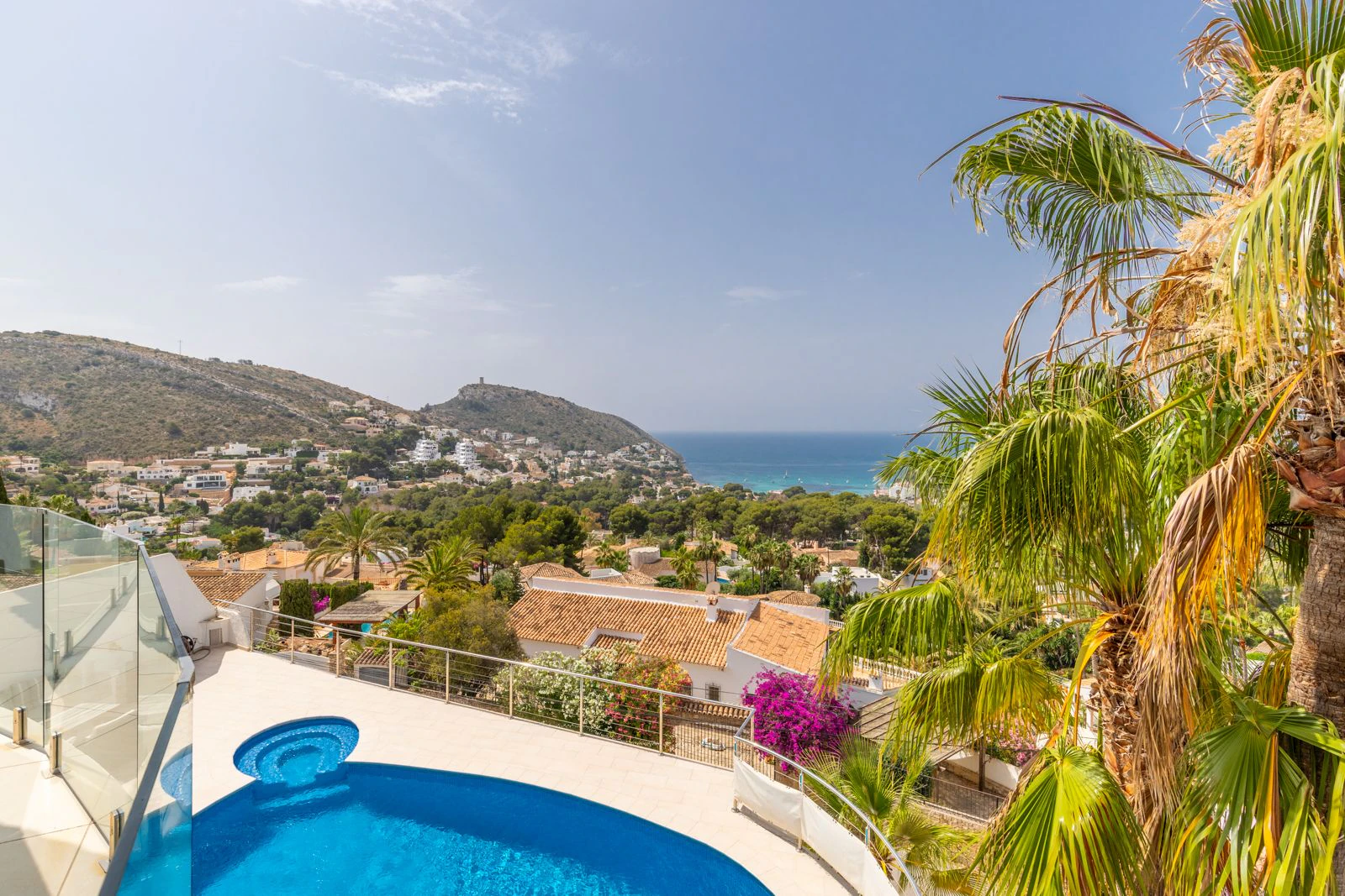 Spectacular Villa with Panoramic Sea Views in El Portet, Moraira – Just 1.2km from the Beach!