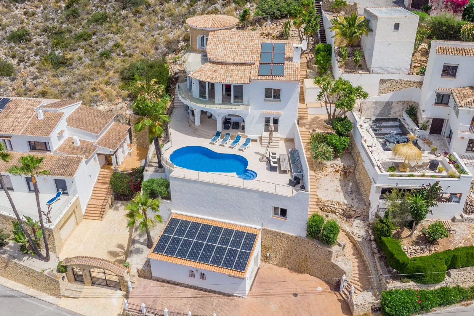 Spectacular Villa with Panoramic Sea Views in El Portet, Moraira – Just 1.2km from the Beach!