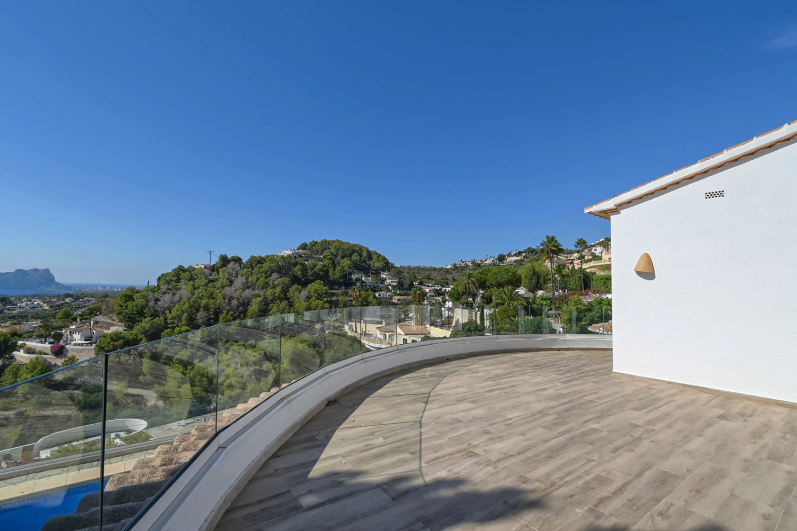 . TWO VILLAS + GUEST APARTMENT . MORAIRA. SEA VIEWS