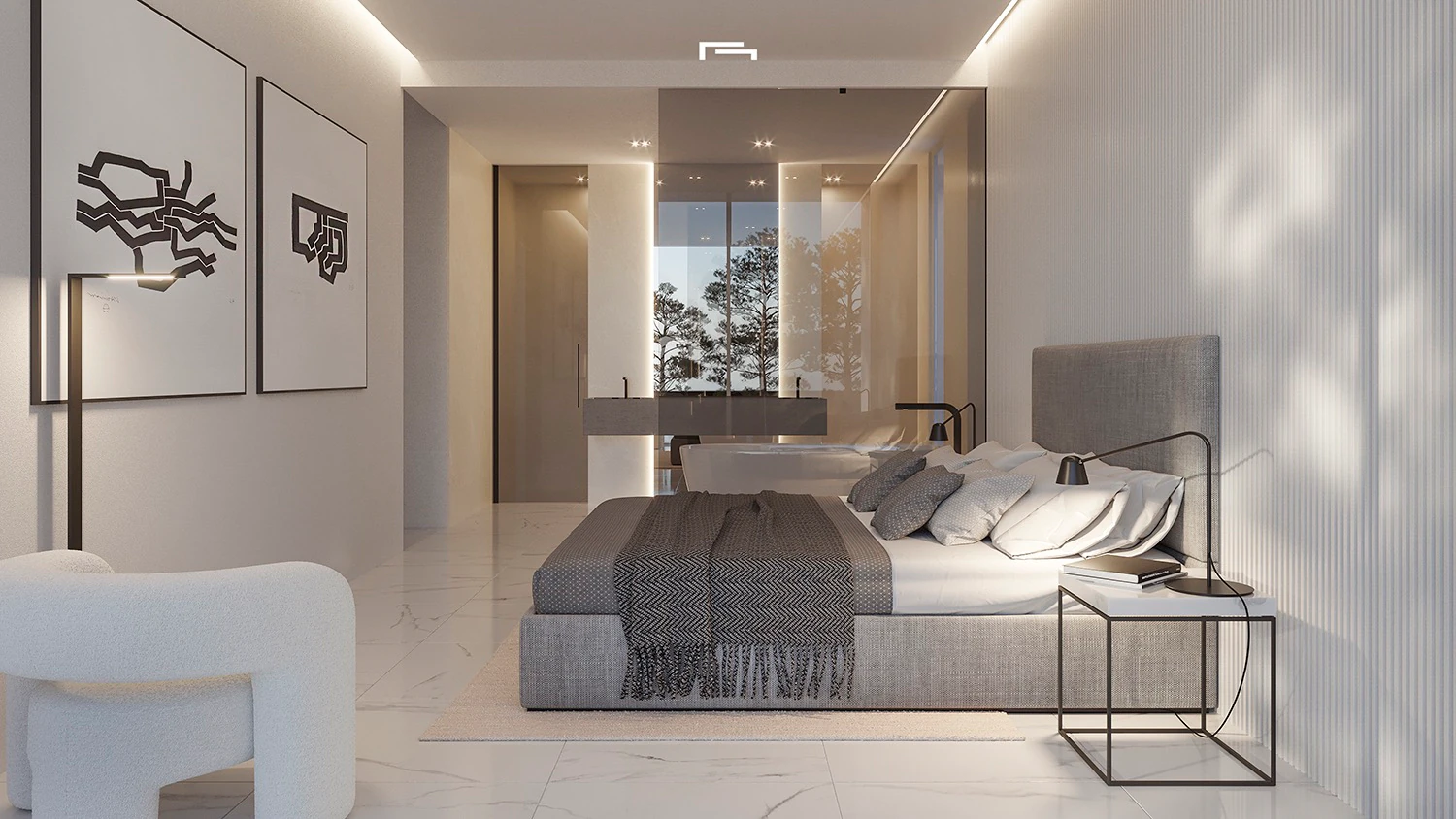 New build villa with sea views for sale in El Portet Moraira, Costa Blanca