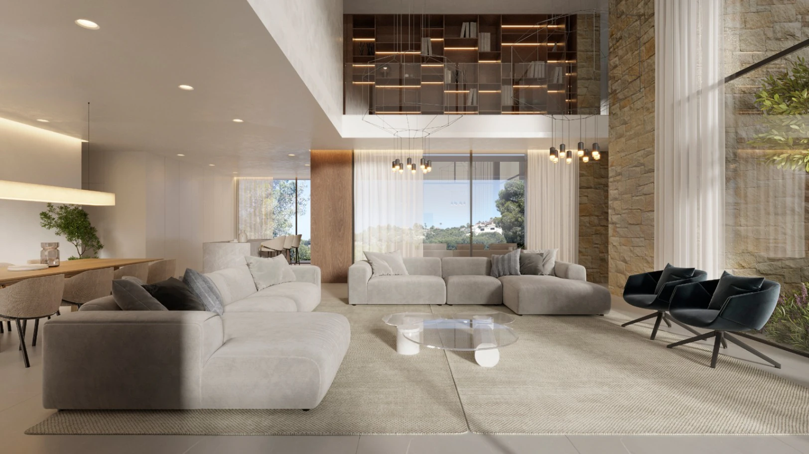 Modern luxury villa with sea views for sale in Moraira | Fanadix