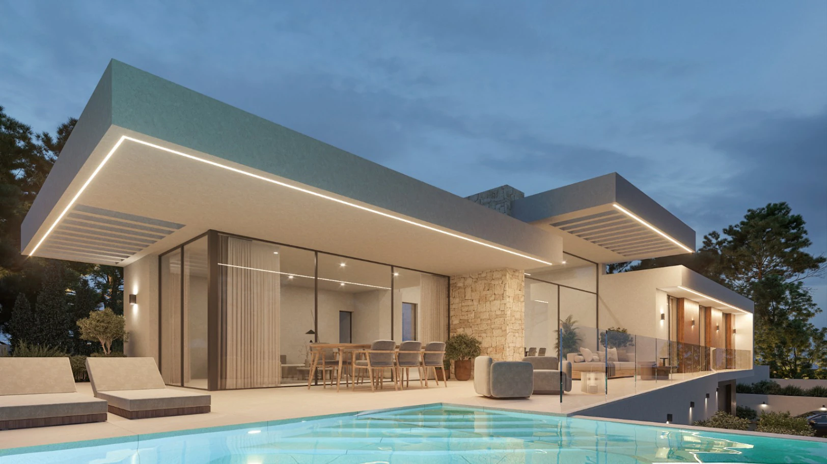 Chalet obra nueva en venta en Molinos Benitachell, Costa Blanca