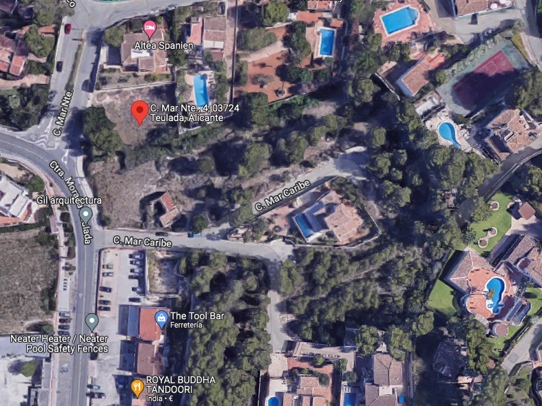 Parcela en venta en Costera del Mar, Moraira, Alicante