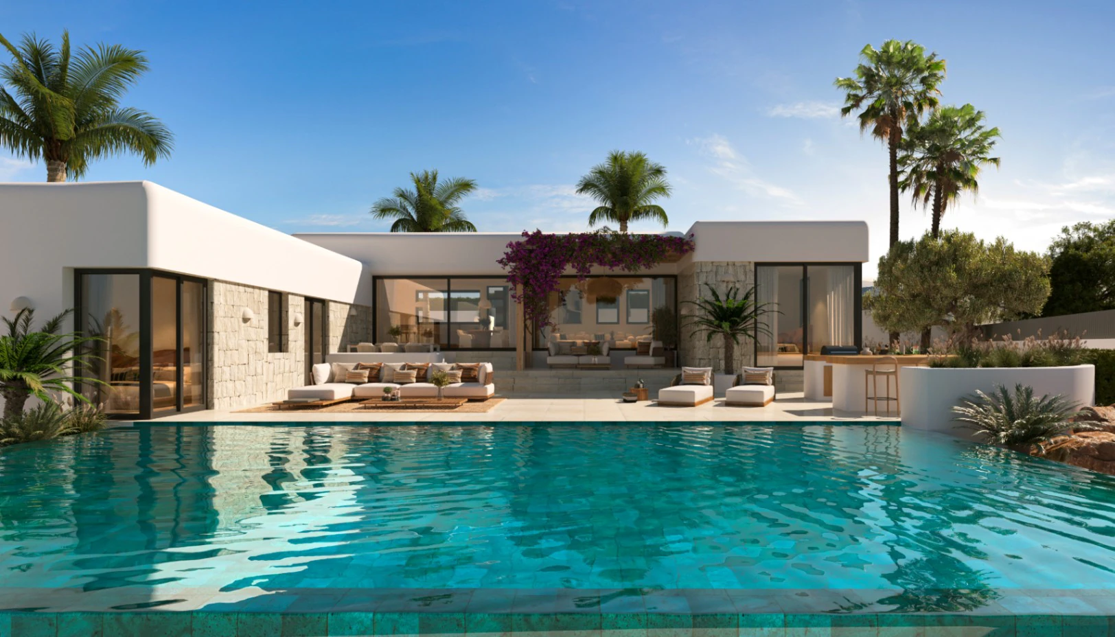 Chalet estilo Ibicenco en venta en Jávea | Lomas del Rey