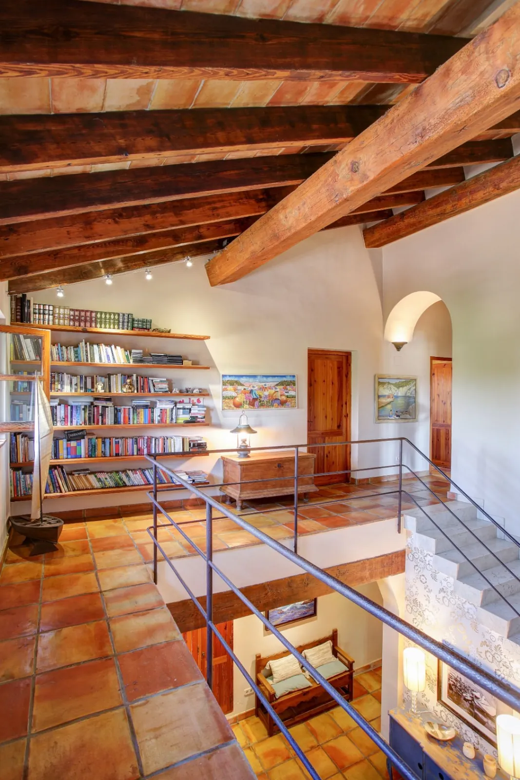 Finca de estilo rústico con imponentes vistas al mar a la venta en Moraira