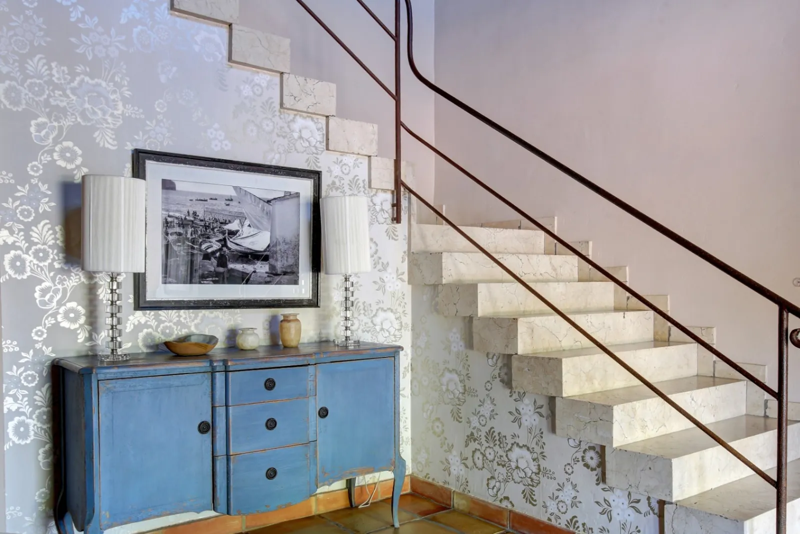Finca de estilo rústico con imponentes vistas al mar a la venta en Moraira