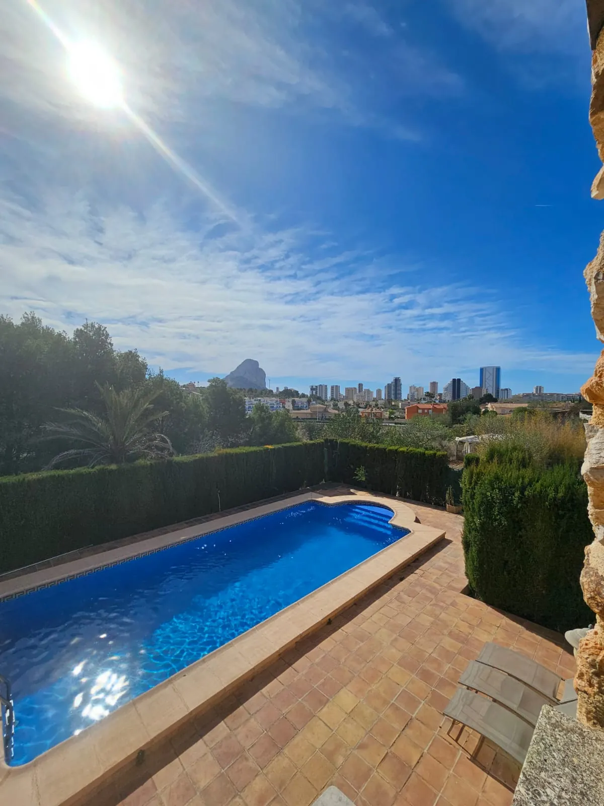 Finca en venta en Calpe con 4 habitaciones y piscina privada