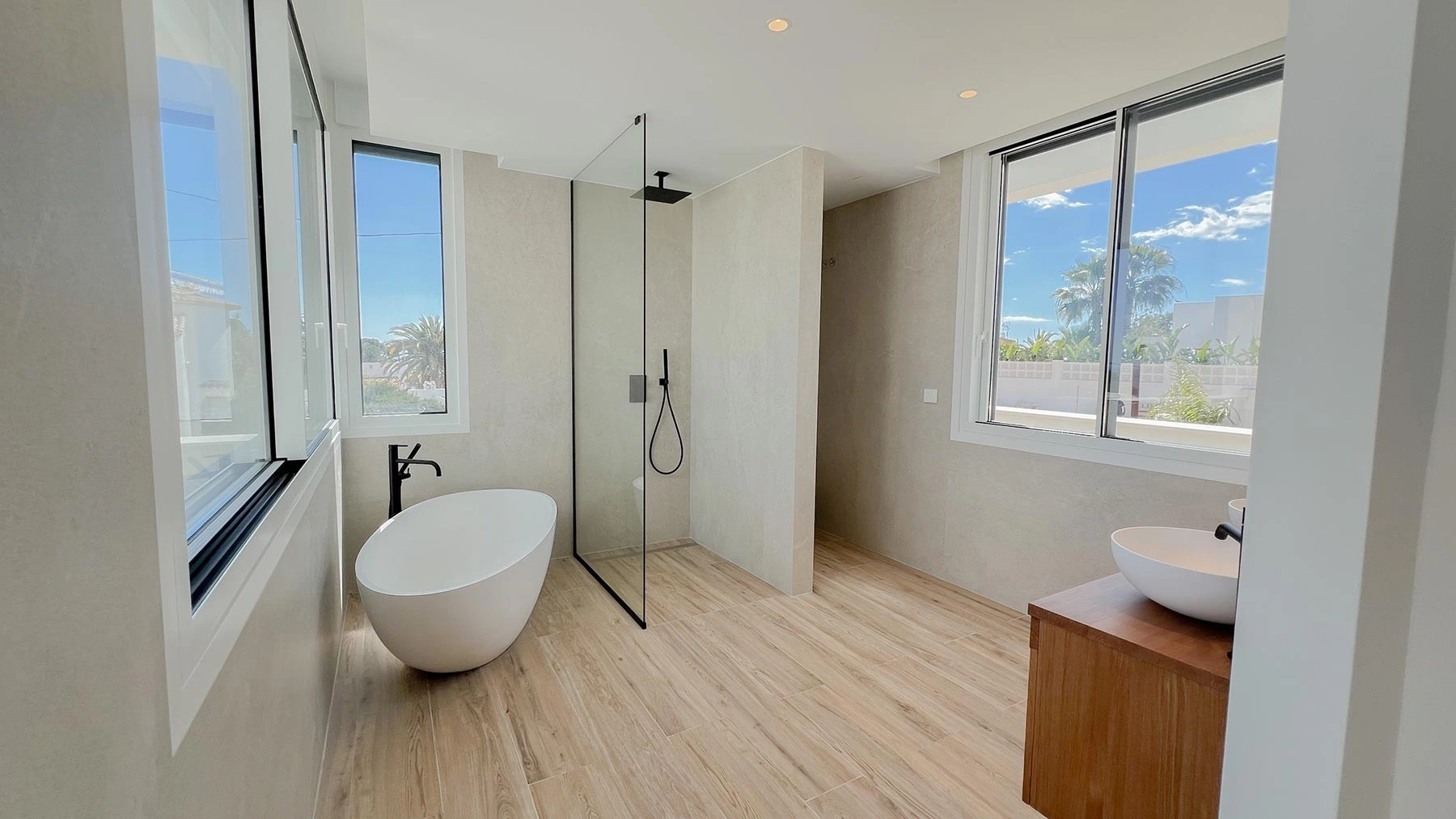 Casa de obra nueva en La Fustera Benissa Costa Blanca